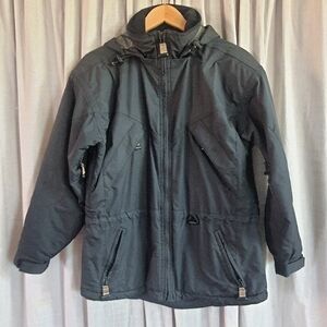 Obermeyer Dynamic Alt 3 Ski Snow Jacket Hydroblock Ladies 6 Black Tan